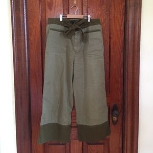 Dark Green J. Crew Capris